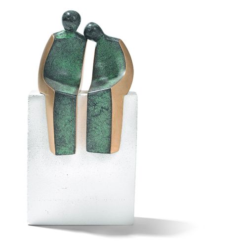 L. Kött-Gärtner: Skulptur "Trautes Paar"
