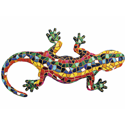 Produktbild zum Produkt 'Mosaikfigur "El Gecko"'