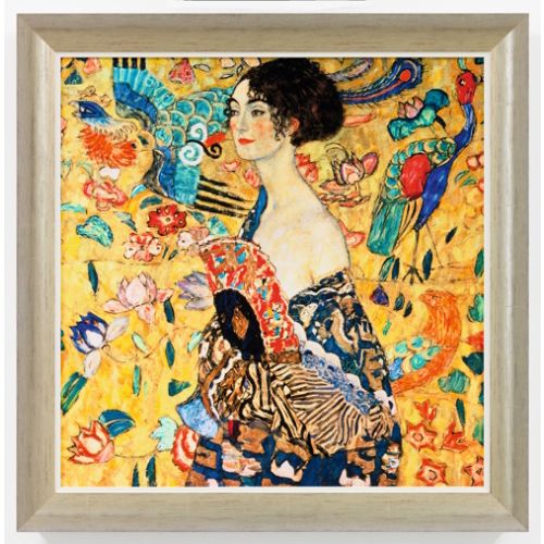 Produktbild zum Produkt 'Gustav Klimt: Bild "Dame mit Fächer", 1917-18'