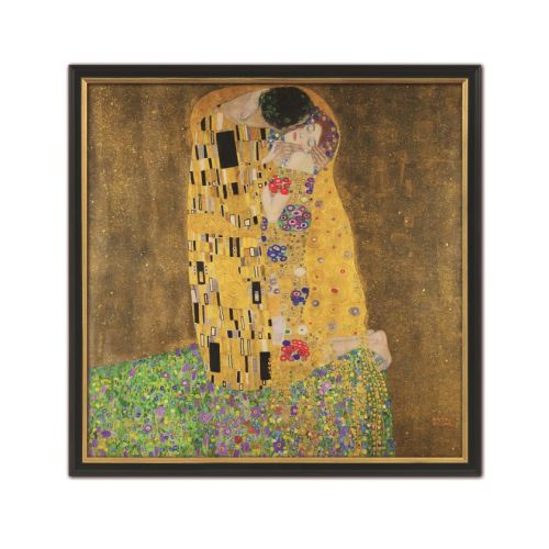 Gustav Klimt: Bild "Der Kuss" (1907-08)