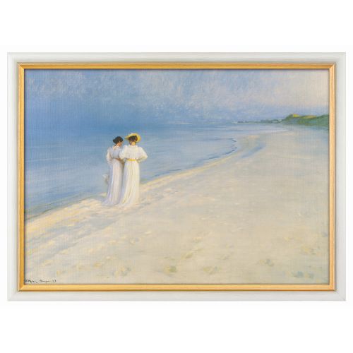 Peder Severin Kroyer: Bild "Sommerabend bei Skagen" (1893)