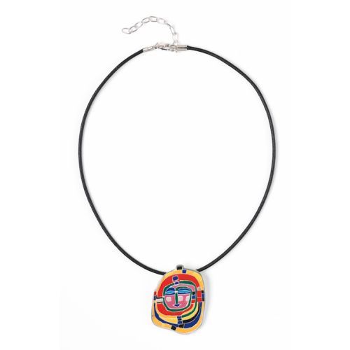 Collier "Spirale" - nach Friedensreich Hundertwasser