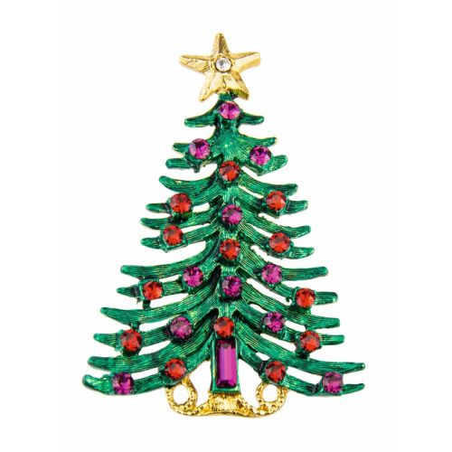 Brosche "Weihnachtsbaum"