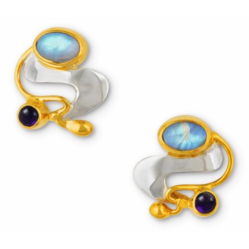 Produktbild zum Produkt 'Ohrstecker "Les Lumières de Monet"'