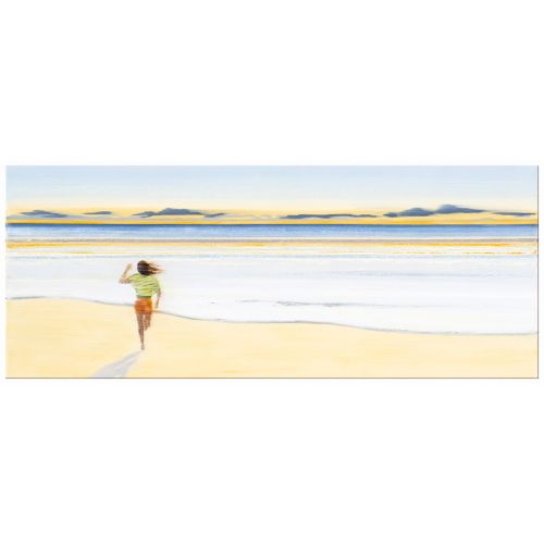 Anja Struck: Bild "Goldener Schimmer am Horizont" (2021)