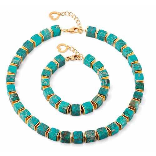 Petra Waszak: Schmuckset "Blue Sky"