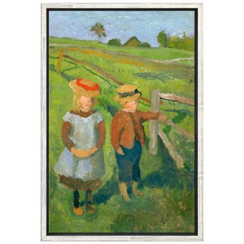 Paula Modersohn-Becker: Bild "Zwei Kinder in der Sonne