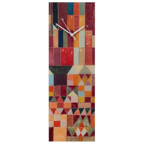 Paul Klee: Wanduhr "Burg und Sonne"