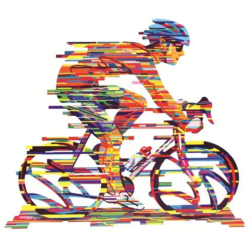 Produktbild zum Produkt 'Gerstein: Doppelseitige Standskulptur "Champion"'