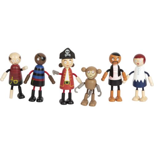 small foot | Biegepuppen Piratenfiguren (12412)