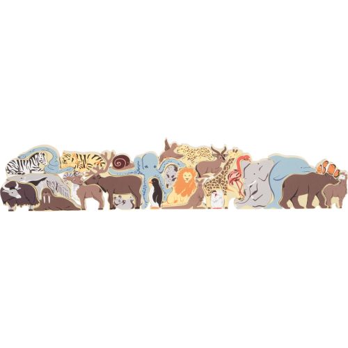 small foot | Buchstabenpuzzle Tiere (12465)