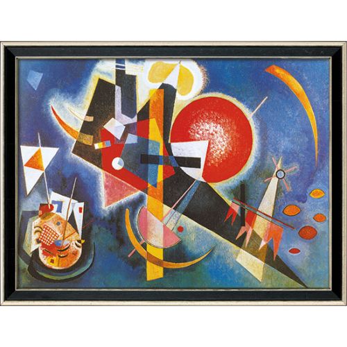 Kandinsky: Bild "Im Blau" (1925), gerahm