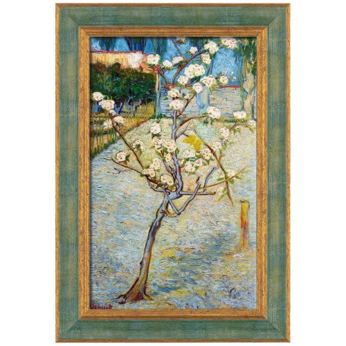 Vincent van Gogh: Bild "Blühender Birnbaum" (1888)