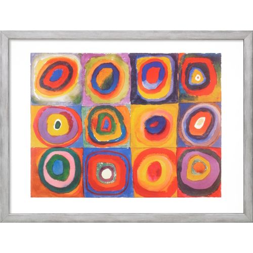 Wassily Kandinsky: "Farbstudie Quadrate"