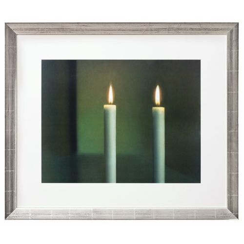 Gerhard Richter:  Bild "Zwei Kerzen" (1982)