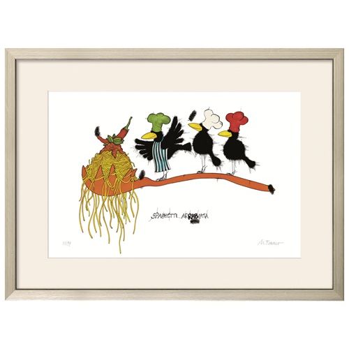 Produktbild zum Produkt 'Ferner: Bild "Spaghetti Arrabiata" (2025)'