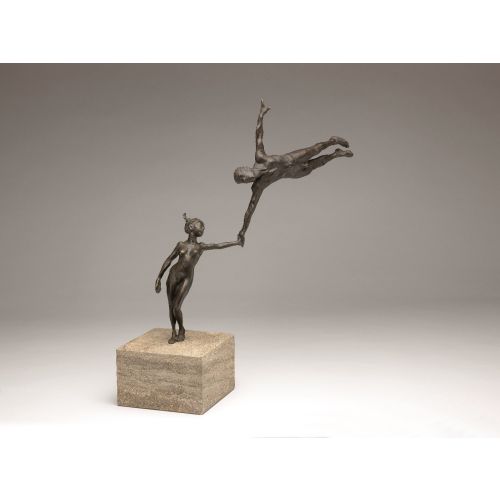 Andrés-Gayón: Skulptur "Vertrauen - Kunststück"