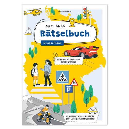 Mein ADAC Rätselbuch Deutschland