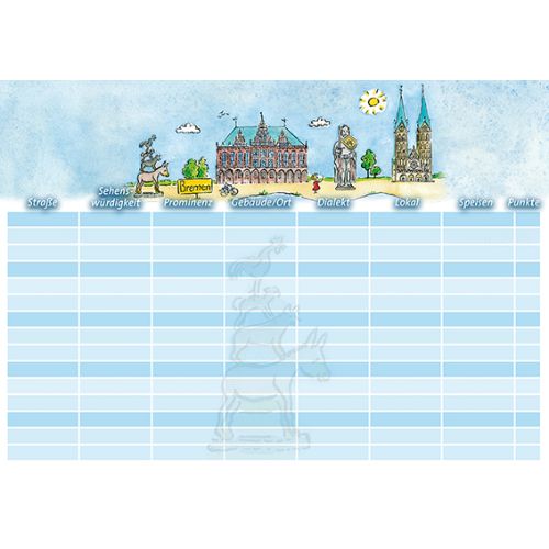 Stadt-Land-Fluß Illustration at regio