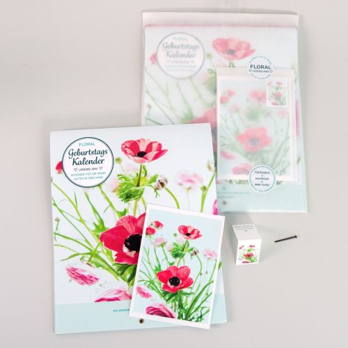 Floral-Geburtstagskalender