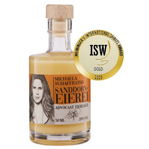 Produktbild zum Produkt 'Schaffrath Eierlikör Sanddorn | 50 ml'