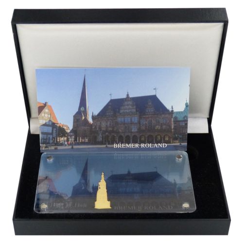 Sammelobjekt | Goldprägung Bremer Roland