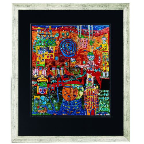 Friedensreich Hundertwasser: Bild "(936) Das 30 Tage Fax"