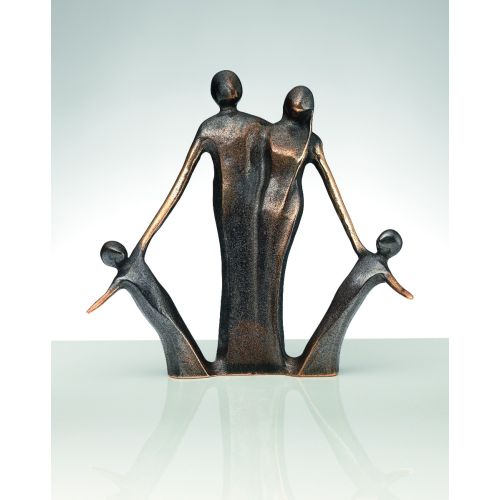 Kerstin Stark: Skulptur "Due Piccolini", Bronze