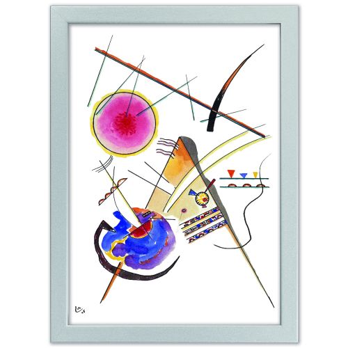 Wassily Kandinsky: Bild "Komposition" (1925), gerahmt