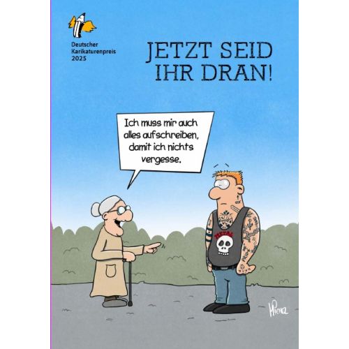 Deutscher Karikaturenpreis 2025 - Jetzt seid ihr dran!
