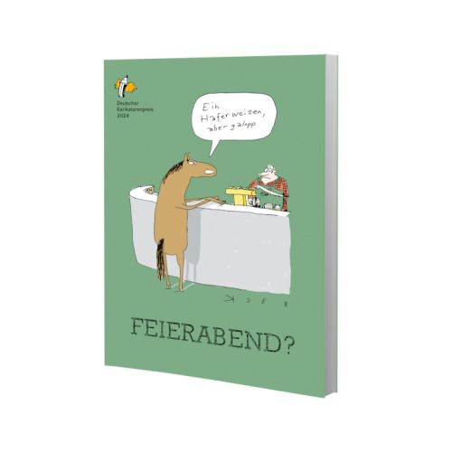 Deutscher Karikaturenpreis 2024 -Feierabend