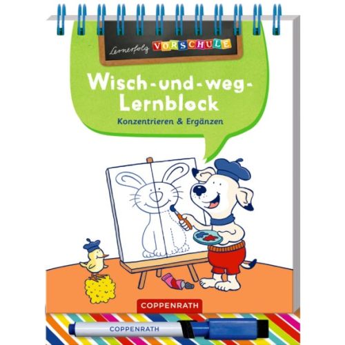 Produktbild zum Produkt 'Wisch-und-weg-Lernblock - Konzentrieren & Ergänzen |Birgitt Carstens'