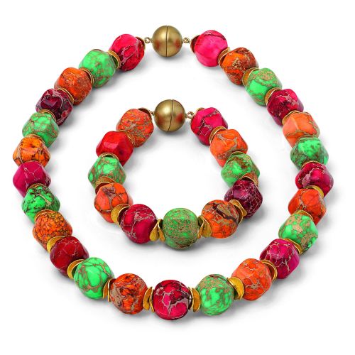 Perlen-Schmuckset "Farbenfantasie"