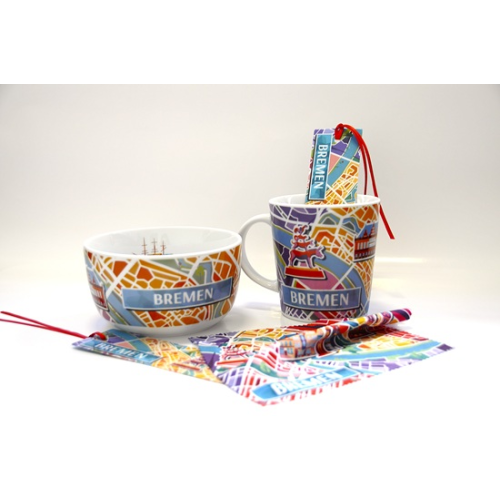 Produktbild zum Produkt 'Bremen Tasse Mosaik'