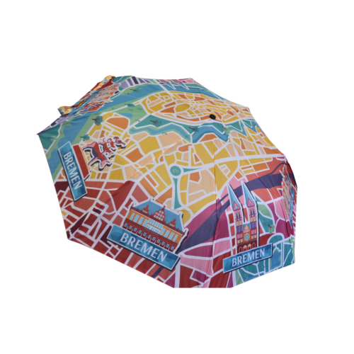 Produktbild zum Produkt 'Bremen Taschenschirm Mosaik'