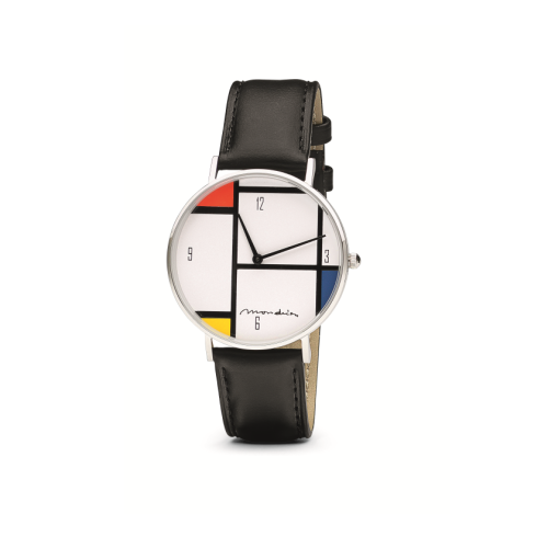 Künstler-Armbanduhr: "Mondrian-Tableau Nr. IV