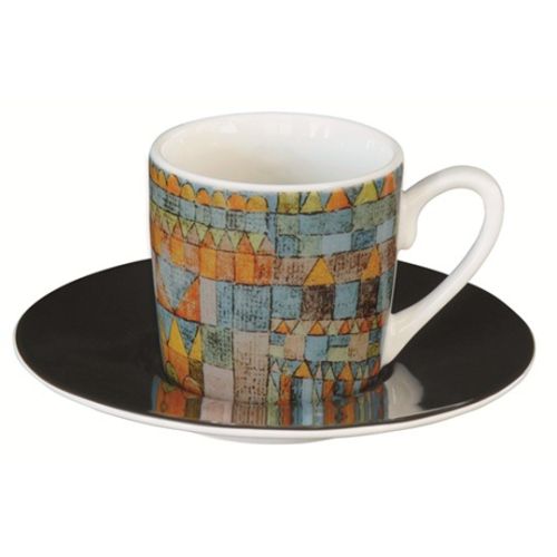 Produktbild zum Produkt 'Paul Klee: 4 Espressotassen mit Künstlermotiven im Set, Porzellan'
