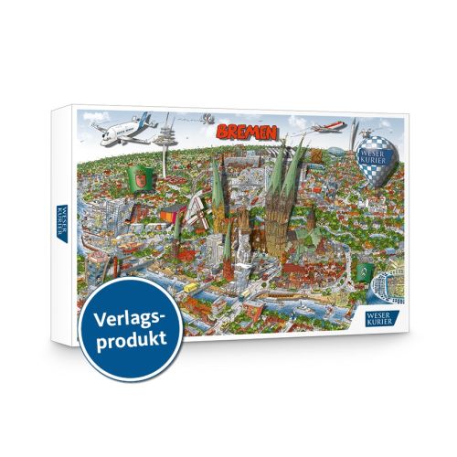 Bremer Wimmel-Puzzle | 500 Teile